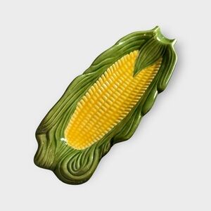 Vintage Ceramic Corn On The Cob Spoon Rest